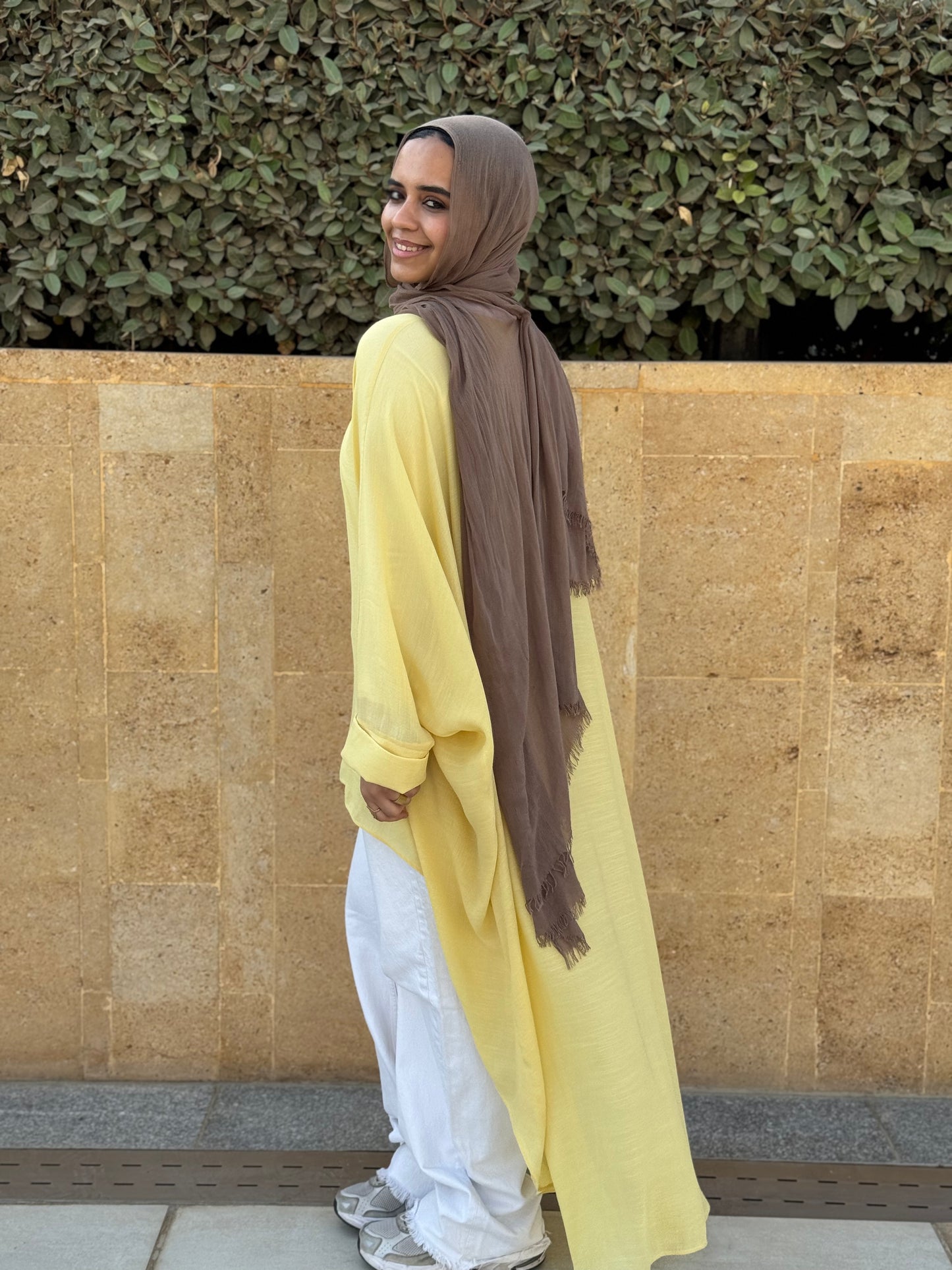 Nasaya bloom low-high top yellow