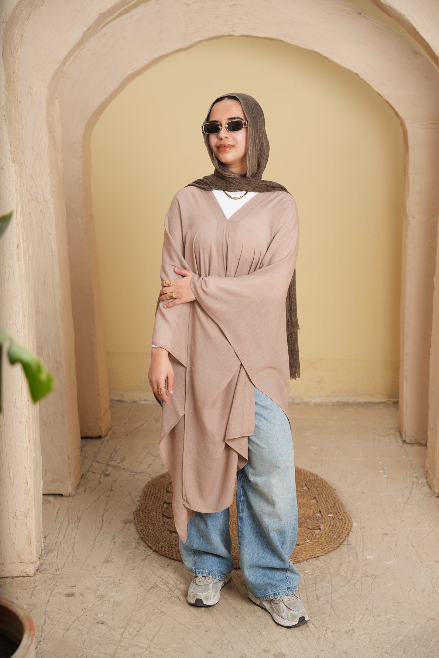 Nasaya Breeze Beige poncho
