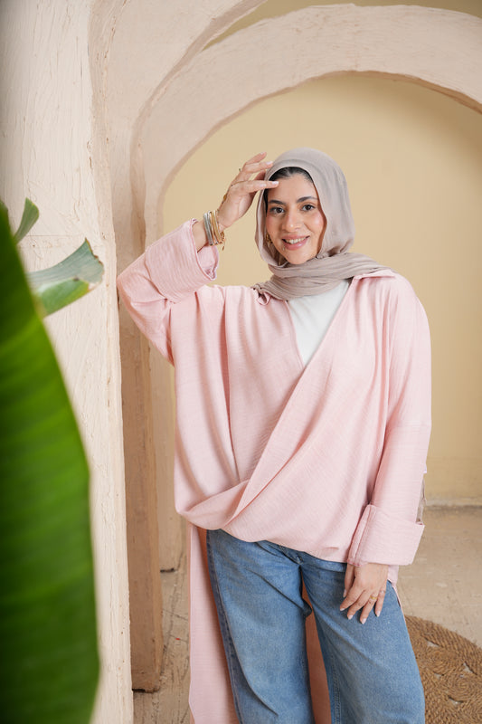 The Laila pink blouse