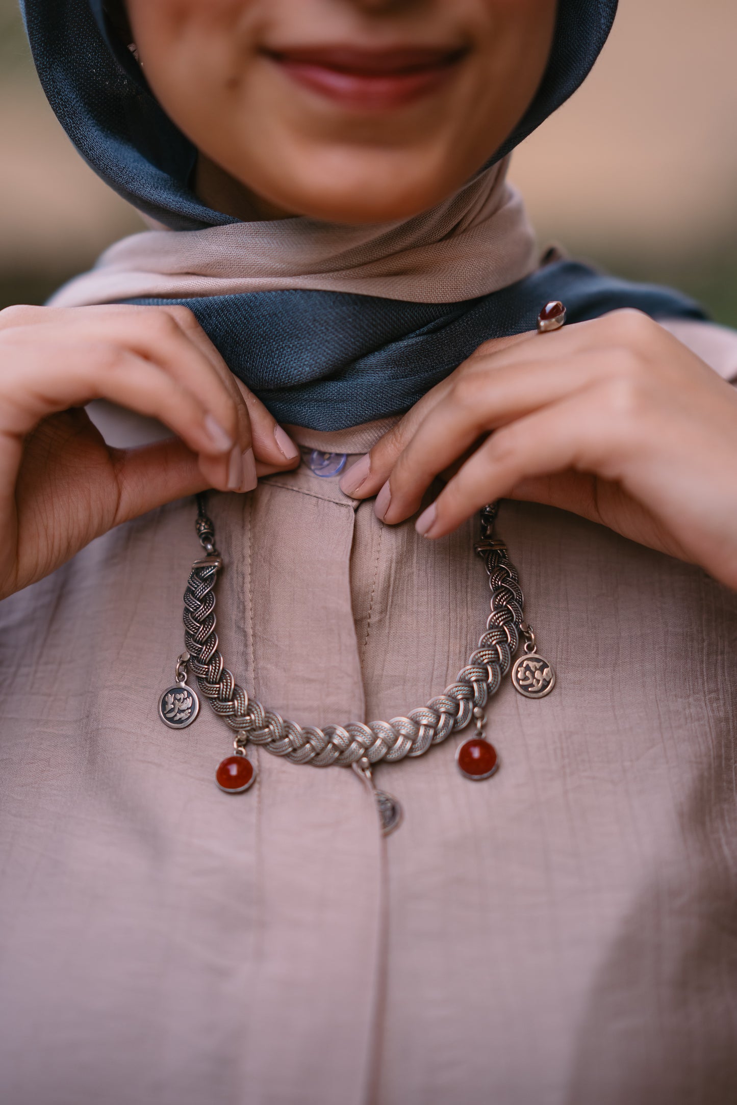 Nasaya baby cotton coffee set "pants & blouse"