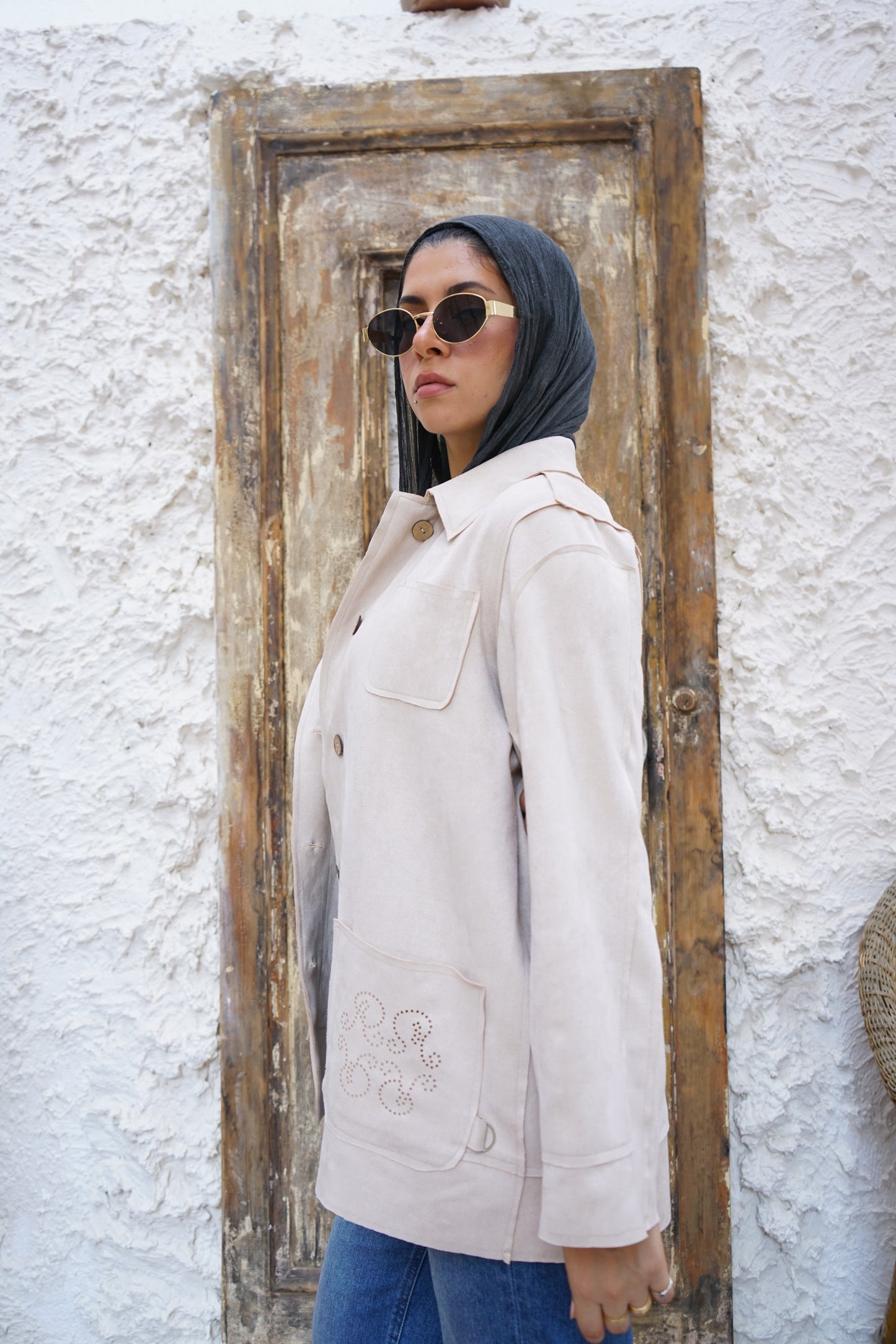 Nasaya classic chamois light beige Jacket