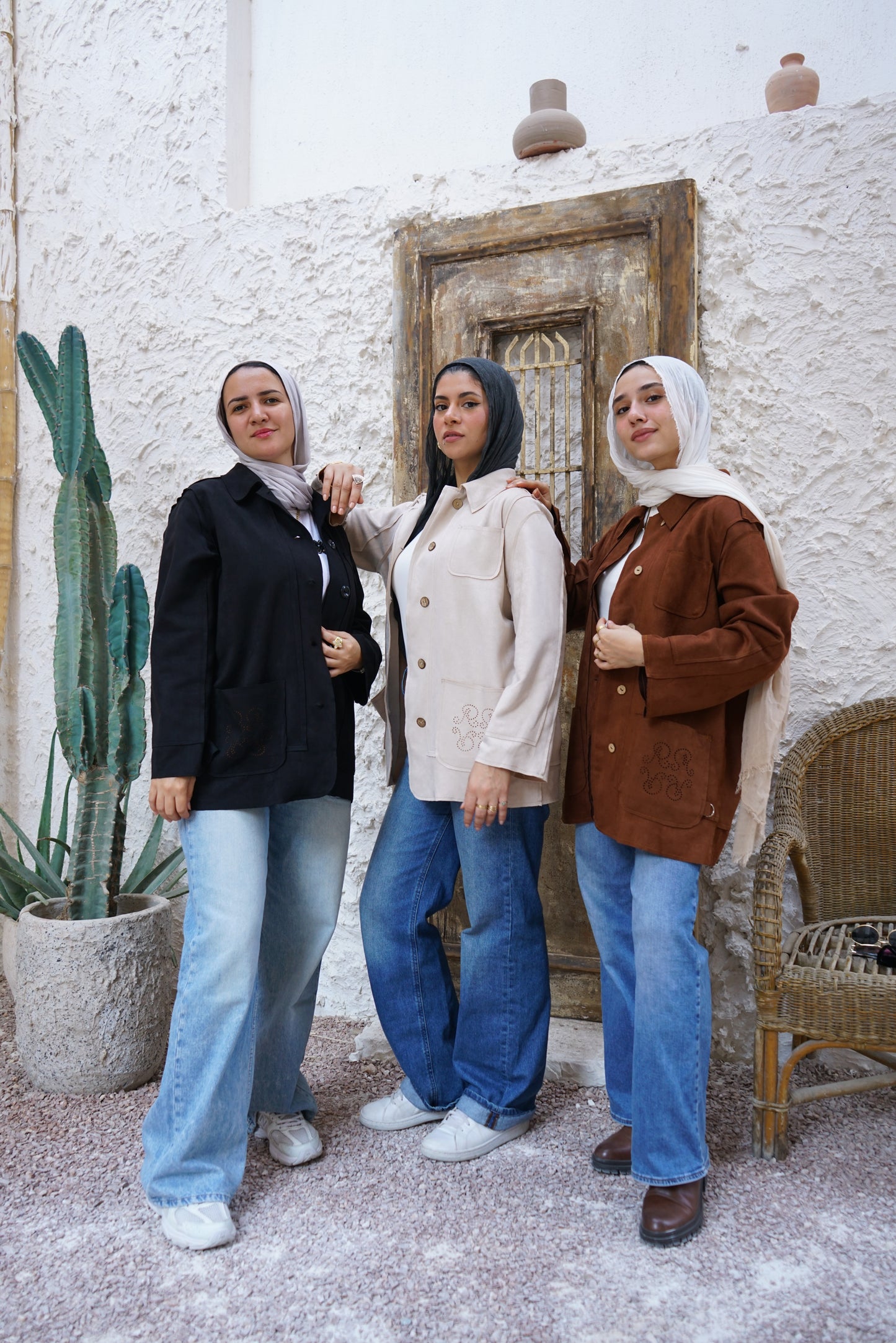 Nasaya classic chamois black Jacket